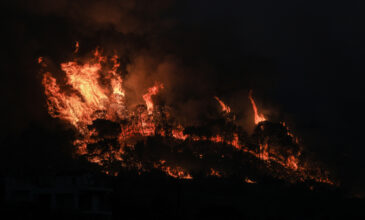 Πυρκαγιά σε εξέλιξη σε αγροτοδασική έκταση στην Αχαΐα