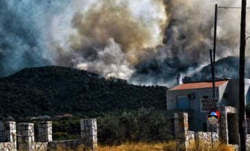 Πυρκαγιά στην Κόρινθο: Δεν απειλείται το Σοφικό διαβεβαιώνει η Πυροσβεστική