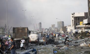 Τρόμος στη Βηρυτό – Φόβοι για δεκάδες νεκρούς από την ισχυρότατη έκρηξη