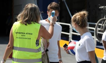 Κορονοϊός: Έλεγχοι σε περισσότερους από 150 επιβάτες στο λιμάνι του Πειραιά