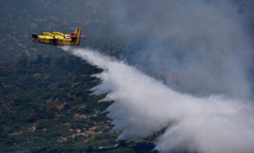 Ροδόπη: Ξέσπασε πυρκαγιά σε δασική έκταση στην Κερασιά του Δήμου Ιάσμου