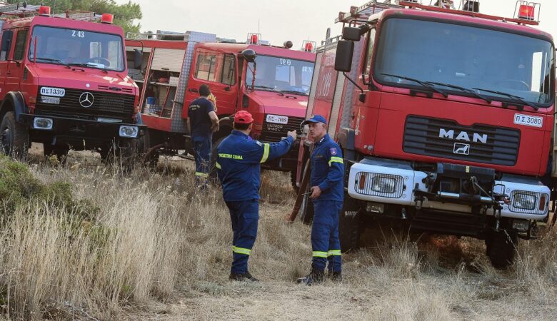 Εύβοια: Φωτιά στο Τραχήλι – Έσπευσαν ισχυρές δυνάμεις της Πυροσβεστικής