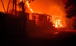 Μυτιλήνη: Καταδικάστηκαν δύο Αφγανοί για τη φωτιά που κατέστρεψε το ΚΥΤ Μόριας το 2020