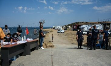Μυτιλήνη: Άρχισε η εγκατάσταση προσφύγων και μεταναστών στον νέο καταυλισμό προσωρινής διαμονής