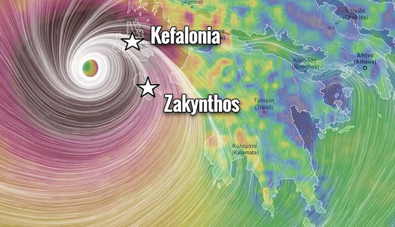 Severe-weather: Ο «Ιανός» μπορεί να μετατραπεί σε τυφώνα κατηγορίας 1