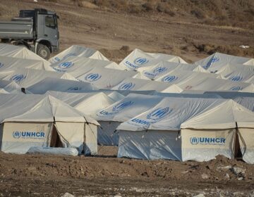 Πλημμύρισε η δομή φιλοξενίας προσφύγων και μεταναστών στο Καρά Τεπέ
