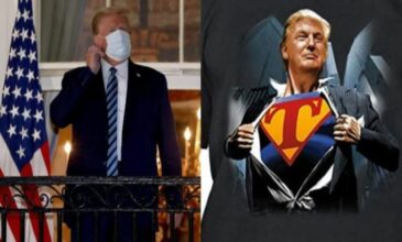 Ο Τραμπ ήθελε να… τρολάρει τον κοροναϊό και να εμφανιστεί με μπλουζάκι του Superman
