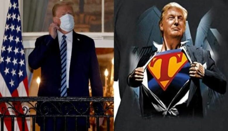 Ο Τραμπ ήθελε να… τρολάρει τον κοροναϊό και να εμφανιστεί με μπλουζάκι του Superman