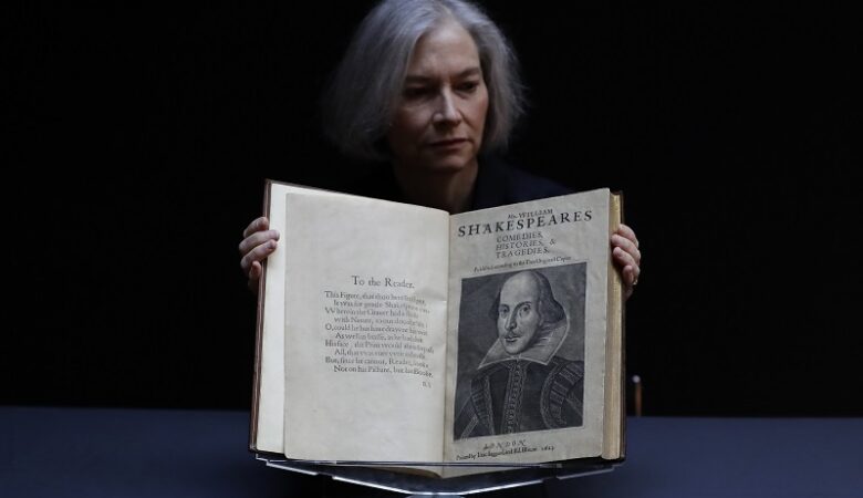 Στην τιμή ρεκόρ των 9,97 εκατ. δολαρίων πωλήθηκε βιβλίο με έργα του Σαίξπηρ