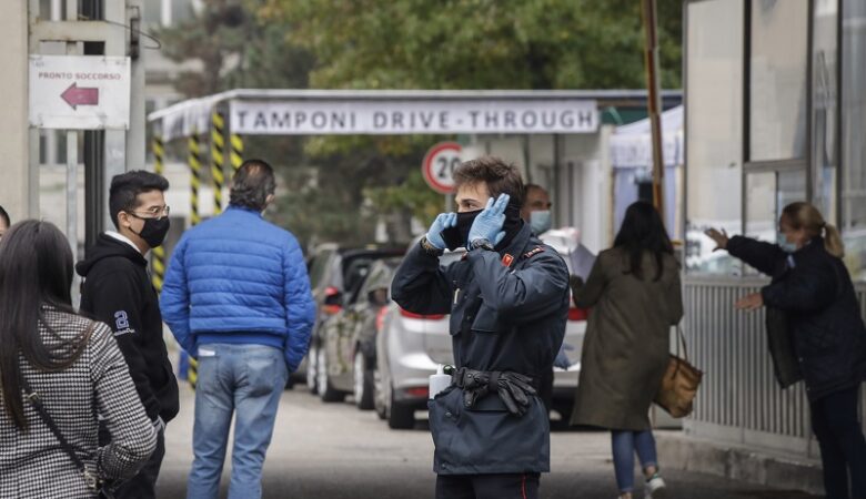 Κορονοϊός: Αύξηση ρεκόρ νέων κρουσμάτων το τελευταίο 24ωρο στην Ιταλία