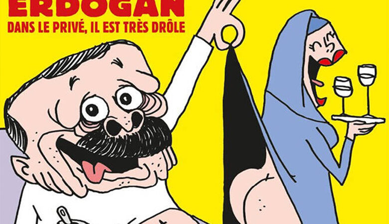 Με γελοιογραφία του Ερντογάν κυκλοφορεί την Τετάρτη το Charlie Hebdo