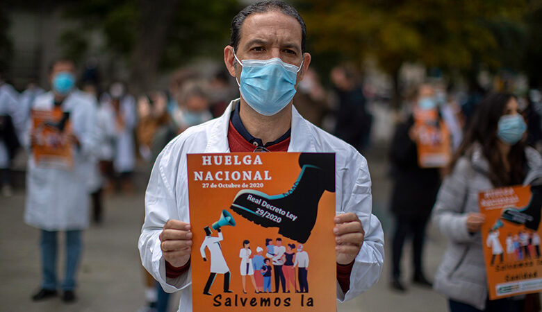 Κορονοϊός: Πανεθνική απεργία γιατρών του δημοσίου στην Ισπανία