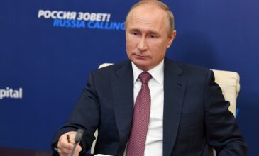 Κορονοϊός: Ασφαλή και αποτελεσματικά τα δύο ρωσικά εμβόλια δηλώνει ο Πούτιν