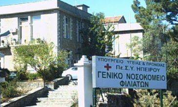 Κορονοϊός: Στο νοσοκομείο Φιλιατών πέντε ηλικιωμένοι από γηροκομείο στα Ιωάννινα