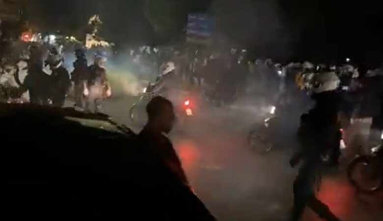Επεισόδια με διαδηλωτές κατά του lockdown στην Θεσσαλονίκη