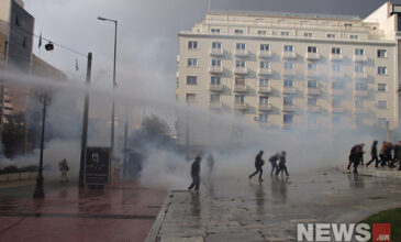 Πολυτεχνείο: Φωτογραφίες και βίντεο από τα επεισόδια – Τραυματίες και χημικά στο κέντρο της Αθήνας