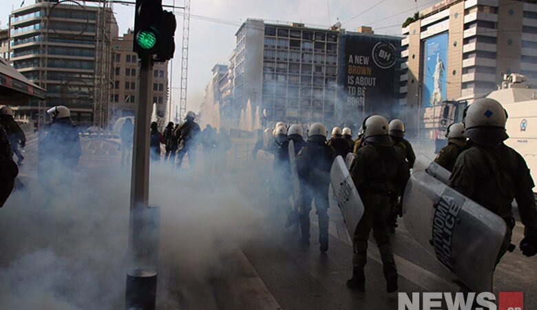 Υπουργείο Προστασίας του Πολίτη για τα επεισόδια: Aπρόκλητα το ΚΚΕ συγκέντρωσε 1.500 άτομα 