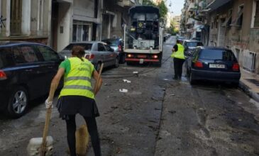 Μεγάλη δράση καθαριότητας του Δήμου Αθηναίων στο Κουκάκι
