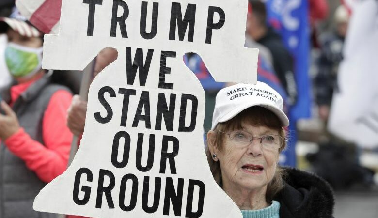 «Τέσσερα χρόνια ακόμα» Τραμπ ζήτησαν χιλιάδες διαδηλωτές στην Ουάσινγκτον