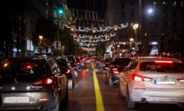 Κυκλοφοριακά προβλήματα σε κεντρικούς δρόμους της Αθήνας και στον Κηφισό