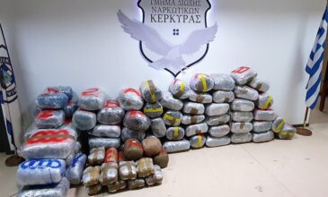 Μετέφεραν πάνω από 320 κιλά κάνναβης με ταχύπλοα από την Αλβανία στην Κέρκυρα