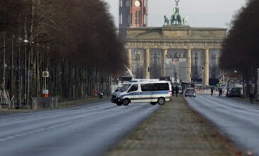 Κορονοϊός: Επί ποδός σχεδόν 3.000 αστυνομικοί στο Βερολίνο για την Πρωτοχρονιά