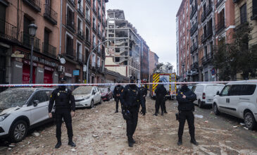 Έκρηξη στη Μαδρίτη: Τρεις νεκροί και αδιευκρίνιστος αριθμός τραυματιών
