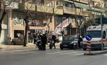 Πυροβολισμοί με τραυματίες στη μέση του δρόμου στην Θεσσαλονίκη