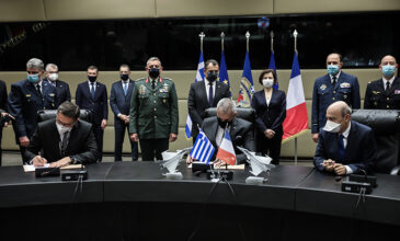 Υπογράφηκε η ελληνογαλλική συμφωνία για τα μαχητικά Rafale