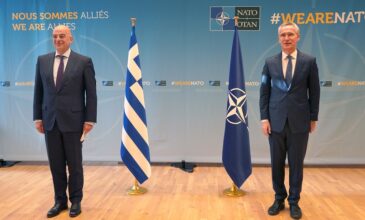 Η Ανατολική Μεσόγειος στο επίκεντρο της συνάντησης Δένδια με τον γγ του ΝΑΤΟ