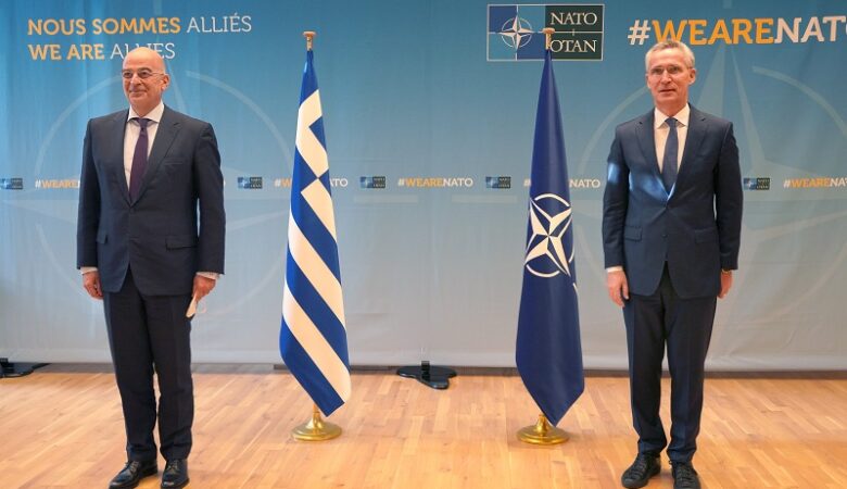 Η Ανατολική Μεσόγειος στο επίκεντρο της συνάντησης Δένδια με τον γγ του ΝΑΤΟ