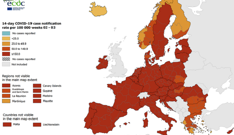 Κορονοϊός- ECDC: Τι αλλάζει στις μετακινήσεις εντός ΕΕ λόγω των μεταλλάξεων