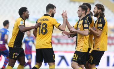 Κύπελλο Ελλάδος: Προβάδισμα πρόκρισης της ΑΕΚ με το 4-2 επί του Βόλου