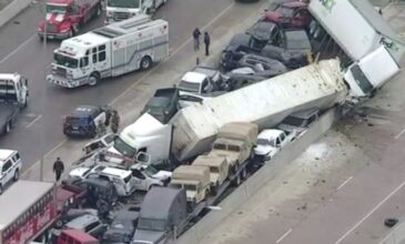 Πολύνεκρη καραμπόλα 100 οχημάτων σε αυτοκινητόδρομο στο Τέξας