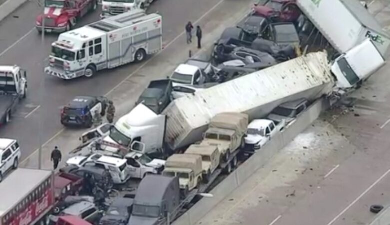 Πολύνεκρη καραμπόλα 100 οχημάτων σε αυτοκινητόδρομο στο Τέξας