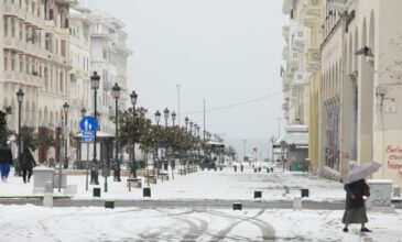 «Μήδεια»: Στα λευκά η Θεσσαλονίκη – Δείτε εικόνες