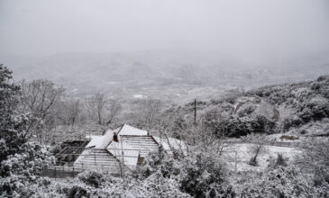 Κακοκαιρία «Μήδεια»: Μία από τις εντονότερες χιονοπτώσεις των τελευταίων 40 ετών