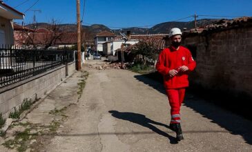 Ισχυρός σεισμός στη Θεσσαλία: Ζημιές και σε χωριά των Τρικάλων