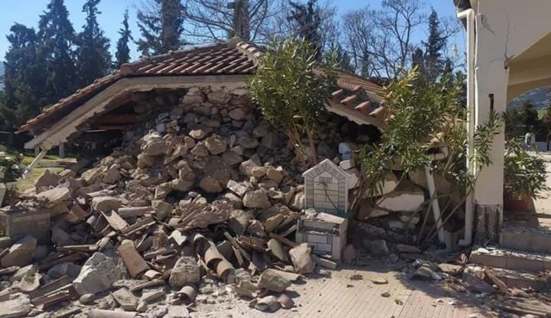 Ισχυρός σεισμός στη Θεσσαλία: Ακατοίκητα 205 σπίτια σε Ελασσόνα και Τύρναβο