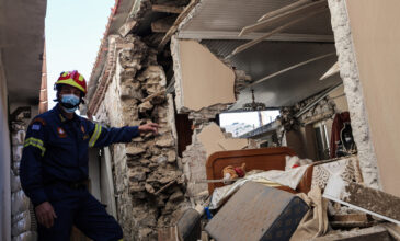 Νέες ρωγμές σε σπίτια από τον σεισμό 5,2 Ρίχτερ σε Ελασσόνα και Τύρναβο