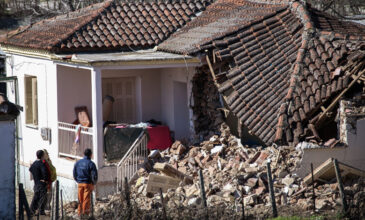 Σεισμός στην Θεσσαλία: Ακατάλληλα κρίθηκαν 1.820 σπίτια συνολικά