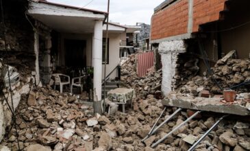 Ισχυρός σεισμός στη Θεσσαλία: Ακατάλληλα 1.460 σπίτια και επιχειρήσεις
