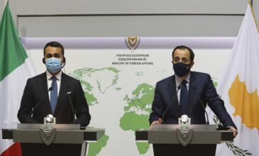 Ντι Μάϊο: Δεν είναι ανεκτές προκλήσεις και μονομερείς ενέργειες εις βάρος της Κύπρου