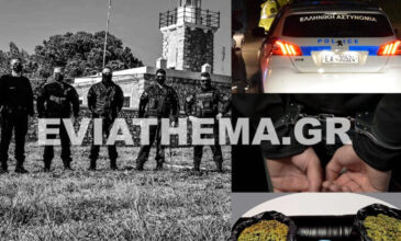 Εντοπίστηκαν 100 κιλά ναρκωτικών σε αποθήκη στην Εύβοια – 20 συλλήψεις
