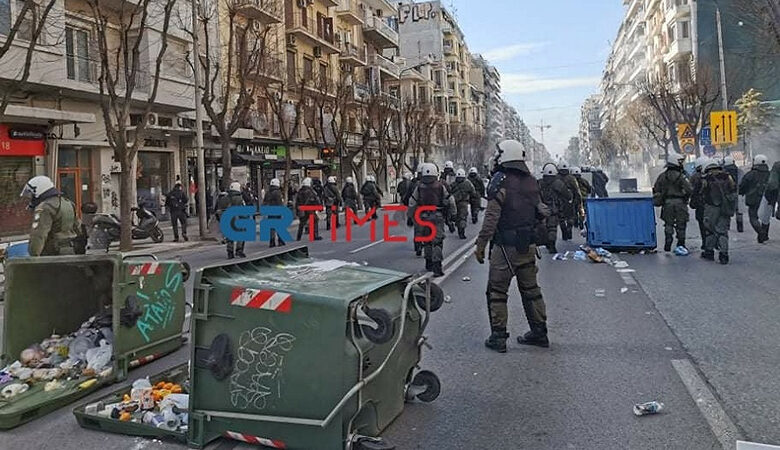 Επιχείρηση… σκούπα στον Δήμο Θεσσαλονίκης μετά την πορεία των φοιτητών