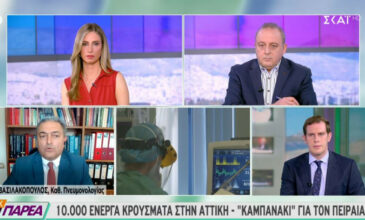 Βασιλακόπουλος: Τρομερή πίεση στο σύστημα υγείας – Τι προτείνει ως «βαλβίδες εκτόνωσης» πολιτών