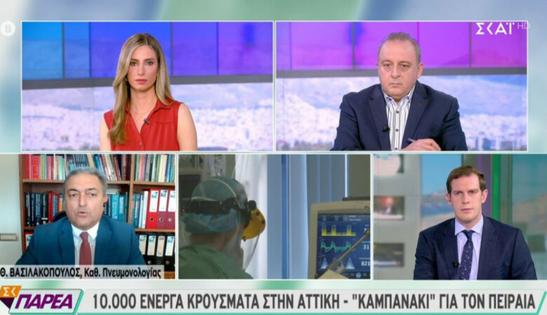 Βασιλακόπουλος: Τρομερή πίεση στο σύστημα υγείας – Τι προτείνει ως «βαλβίδες εκτόνωσης» πολιτών