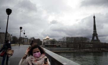 Κορονοϊός: Σε καραντίνα ενός μήνα το Παρίσι και άλλες περιοχές της Γαλλίας