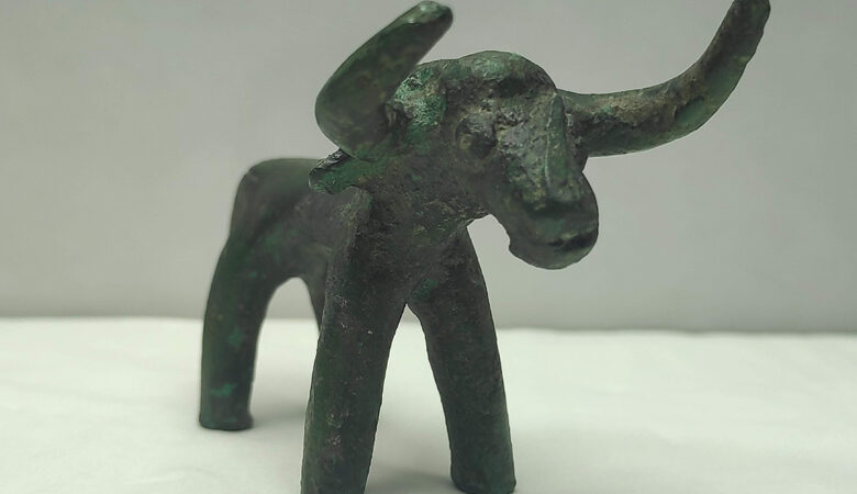 Αρχαία Ολυμπία: Βρέθηκε χάλκινος ταύρος που αφιερώθηκε στον θεό Δία