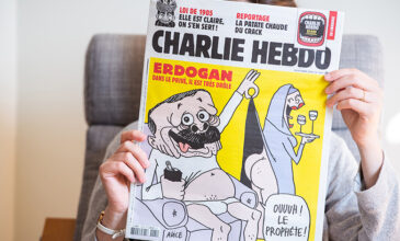 Τουρκία: Δίωξη σε βάρος του Charlie Hebdo για «προσβλητικό» σκίτσο του Ερντογάν
